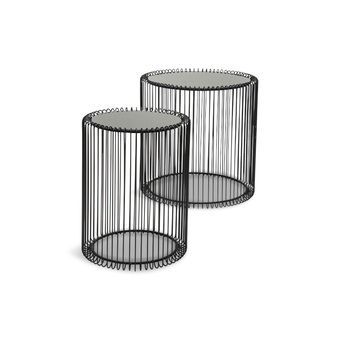 Sit´n Sleep Wire sidebord, sort 2/sæt tilbud