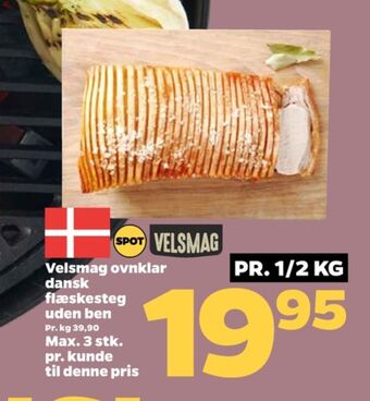 Netto Velsmag flæskesteg tilbud