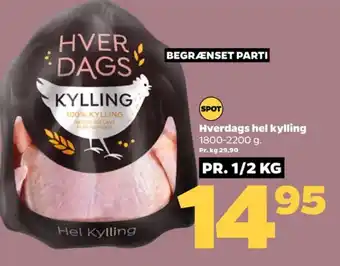 Netto Hverdags kylling tilbud