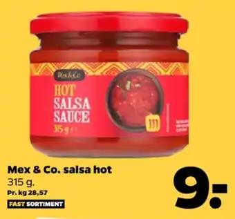 Mex & co salsa dip