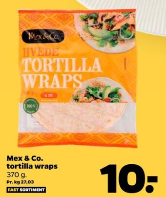 Netto Mex & co tortillawrap tilbud