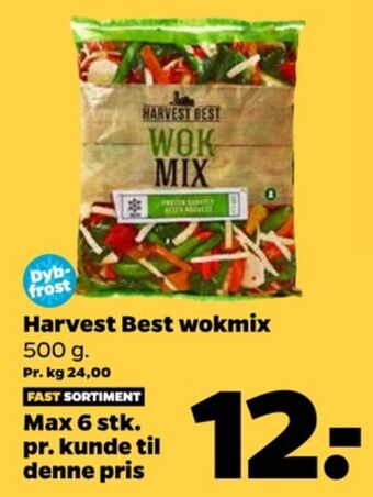 Netto Harvest best wok mix tilbud