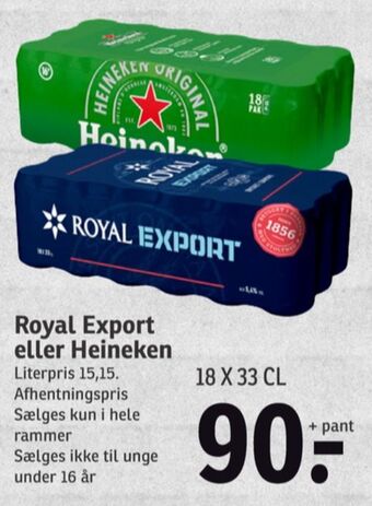 SPAR Export øl tilbud