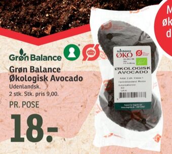 SPAR Grøn balance avocado tilbud
