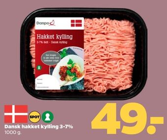 Netto Danpo hakket kylling tilbud