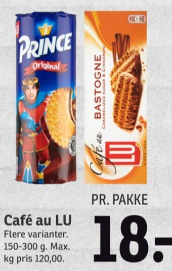 SPAR Lu prince kiks tilbud