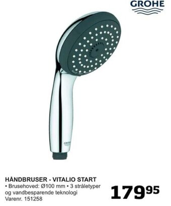 HÅNDBRUSER - VITALIO START