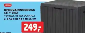 jem & fix OPBEVARINGSBOKS CITY BOX tilbud