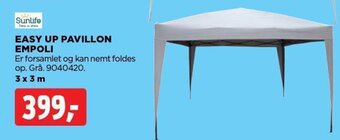 jem & fix EASY UP PAVILLON EMPOLI tilbud