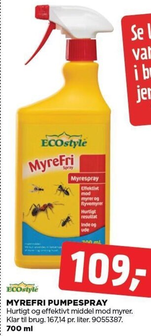 jem & fix MYREFRI PUMPESPRAY tilbud