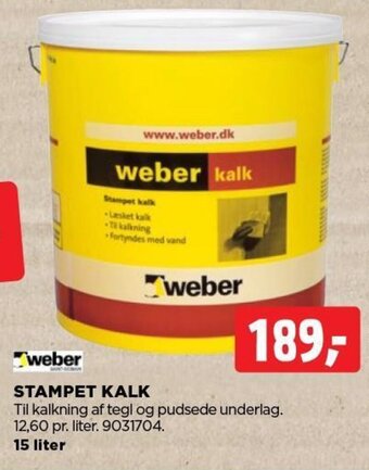 jem & fix STAMPET KALK tilbud