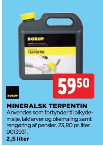 jem & fix MINERALSK TERPENTIN tilbud