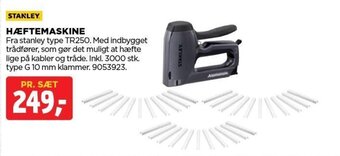 jem & fix STANLEY HÆFTEMASKINE tilbud