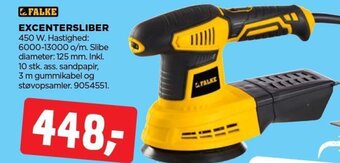 jem & fix FALKE EXCENTERSLIBER tilbud