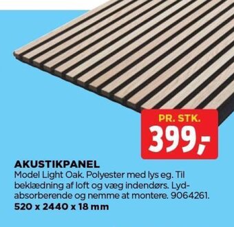 jem & fix AKUSTIKPANEL tilbud