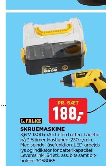 jem & fix Skruemaskine tilbud