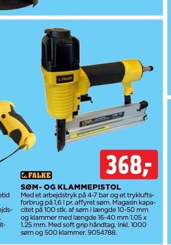 jem & fix Søm - og klammepistol tilbud