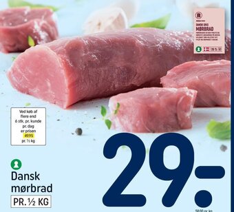 REMA 1000 Dansk mørbrad tilbud