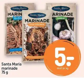 REMA 1000 Santa Maria marinade 75 g tilbud