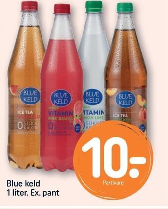 REMA 1000 Blue keld 1 liter. Ex. pant tilbud