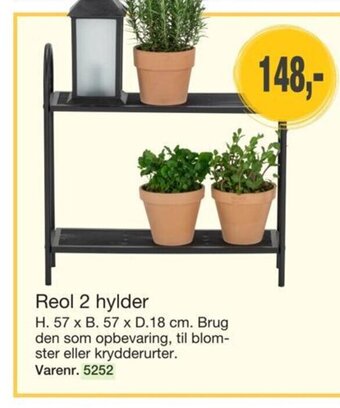 Harald Nyborg Reol 2 hylder tilbud