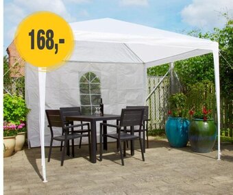 Harald Nyborg Havepavillon 3 x 3 m tilbud