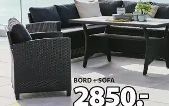 JYSK ULLEHUSE BORD + SOFA tilbud