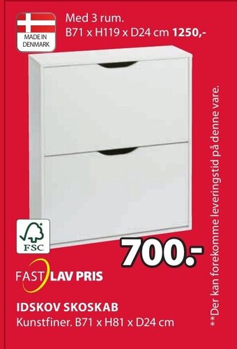 JYSK IDSKOV SKOSKAB tilbud