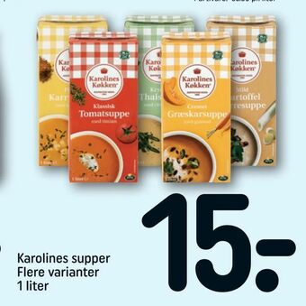 REMA 1000 Karolines supper tilbud