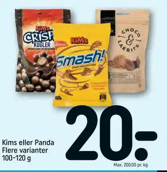 REMA 1000 Kims eller Panda tilbud