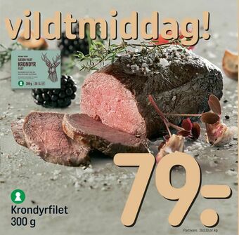 REMA 1000 Krondyrfilet tilbud