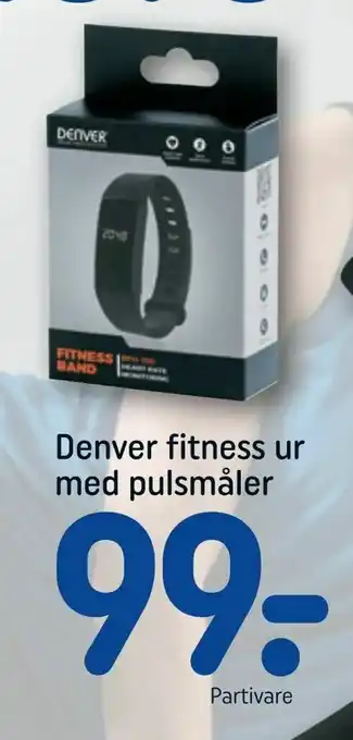 REMA 1000 Denver fitness ur med pulsmåler tilbud