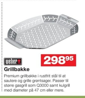 weber Grillbakke