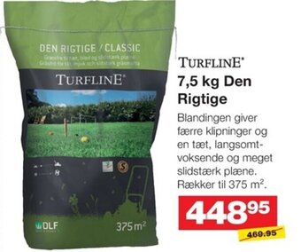 Bauhaus TURFLINE 7,5 kg Den Rigtige tilbud