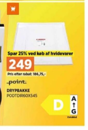 Power Point drypbakke tilbud
