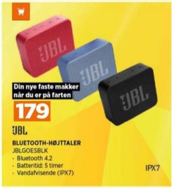 Power Jbl højttaler tilbud