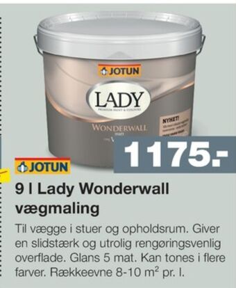 Bauhaus Lady maling tilbud