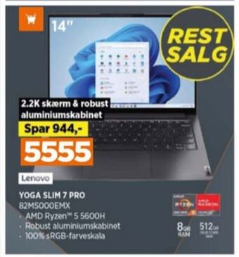 Power Lenovo bærbar pc tilbud