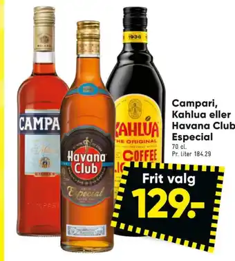 Bilka Campari bitter tilbud