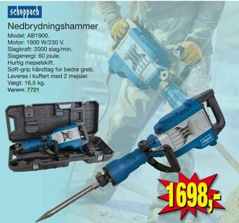 Harald Nyborg Nedbrydningshammer tilbud