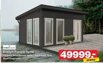 Bauhaus Evelyn Funkis hytte tilbud