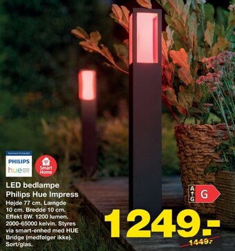 LED bedlampe Philips Hue Impress