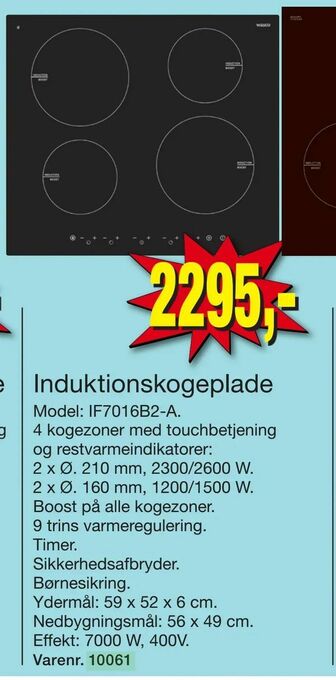 Harald Nyborg Induktionskogeplade tilbud