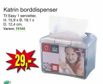 Katrin borddispenser