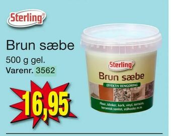 Brun sæbe