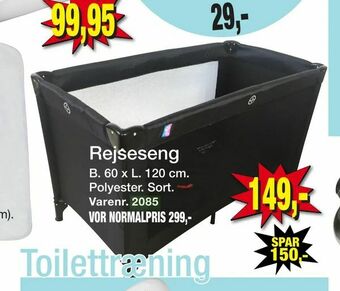 Harald Nyborg Rejseseng tilbud