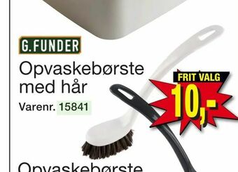 Harald Nyborg Opvaskebørste med hår tilbud
