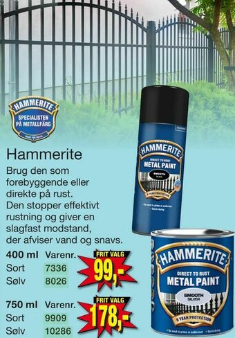 Harald Nyborg Hammerite tilbud