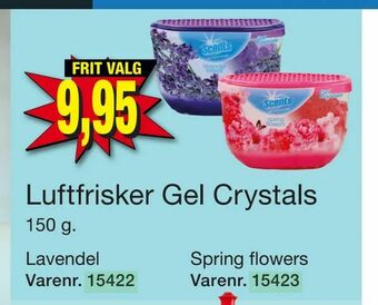 Harald Nyborg Luftfrisker Gel Crystals tilbud