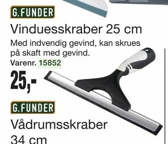 Harald Nyborg Vinduesskraber 25 cm tilbud